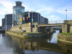 A photograph of the Royal Armouries in Leeds